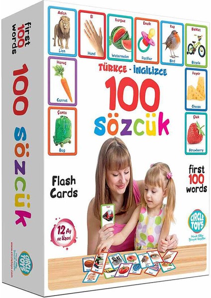 2 Adet 100 Sözcük Türkçe - Ingilizce fiyatları