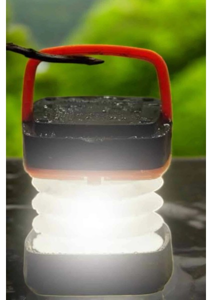 LED Lamba Kamp Lambası Hafif Taşınabilir Şarj Süreli Akordeon El Fenerli fiyatları