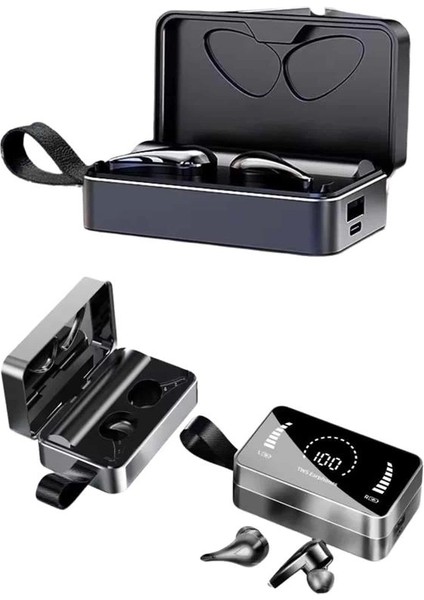 Tws Bluetooth Kulaklık Kablosuz Uzun Pil Ömrü Dijital Göstergeli Powerbank modelleri