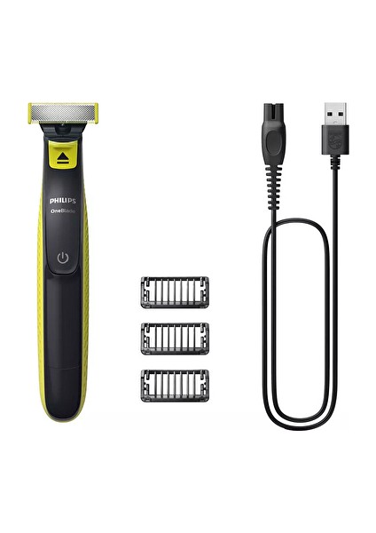 2 Adet Philips QP2724/10 Oneblade Yüz Şekillendirici