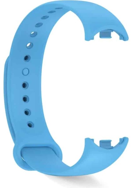 Xiaomi Smart Band 10/9/8 Uyumlu Silikon Kordon Mi Band 10/9/8 Esnek Spor Klasik Kayış