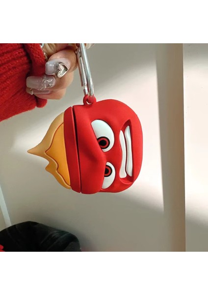 Airpods Pro 3. Nesil Uyumlu Sevimli Anger Öfke Figürlü Darbe Önleyici Kulaklık Koruma Kılıfı indirimleri