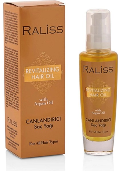Argan Yağı Canlandırıcı Saç Yağı Revıtalızıng Haır Oıl