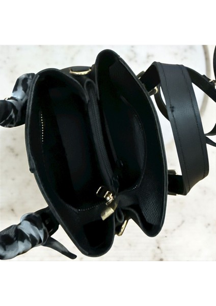 Kadın Fularlı Mini El Omuz Çanta fırsatları