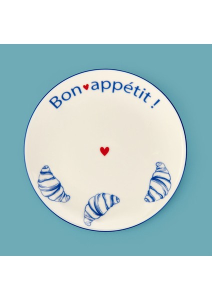 Kitchen Kruvasan Porselen Tatlı Tabağı - 19 cm modelleri