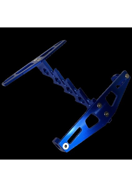 Katlanır Plaka 2 Mavi (Sabit)