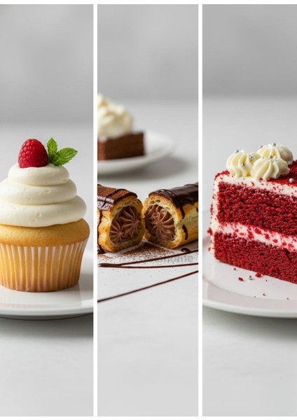 Büyük Boy 6’lı Yıldız Uçlu Krema Duy Seti – Pasta, Cupcake ve Kurabiye Süsleme Uçları modelleri