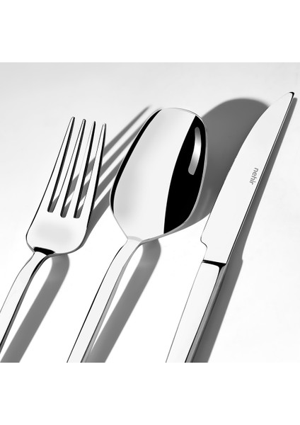 Milas Sade 12 Kişilik 84 Parça Çatal Kaşık Bıçak Takımı fiyatları