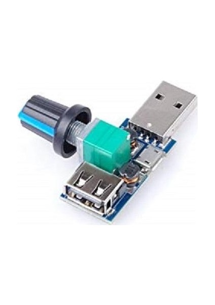 4-12V'DAN 2.5-8V'A 5W USB Fan Hız Kontrol Sürücüsü
