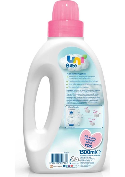 Bfs Uni Baby Çamaşır Yumuşatıcısı 1500 ml fiyatları