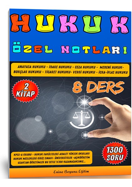 Kpss-A Grubu Hukuk Özel Ders Notları