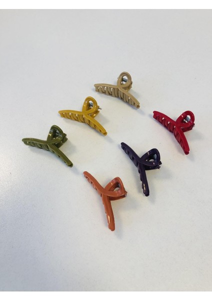 Kadın ve Çocuk Küçük ( 6 cm ) Mandal Toka Seti modelleri