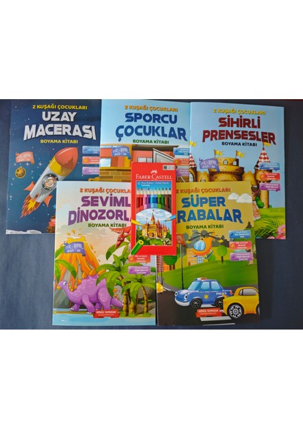 Z Kuşağı Boyama Kitabı