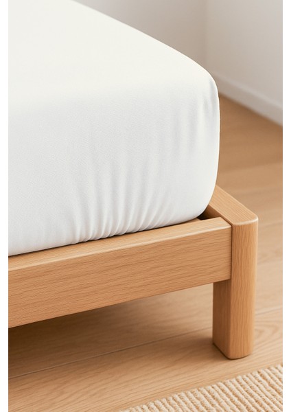 | Purecomfort | %100 Pamuk Ranforce Çift Kişilik Lastikli Çarşaf | 160X200 | Toz Pembe