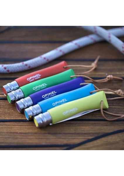 Katlanır Cep Çakısı - Opinel - Gürgen Ağacı Sap - Gök Mavisi - No:7 fiyatları
