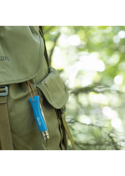 Katlanır Cep Çakısı - Opinel - Gürgen Ağacı Sap - Gök Mavisi - No:7 modelleri