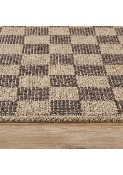 Kilim Jüt Dorne Brown Salon Mutfak Halısı Yolluk indirimleri