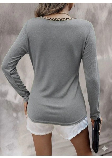 Mdb Kadın Uzun Kollu V Yakalı Kaşkorse Bluz fiyatları