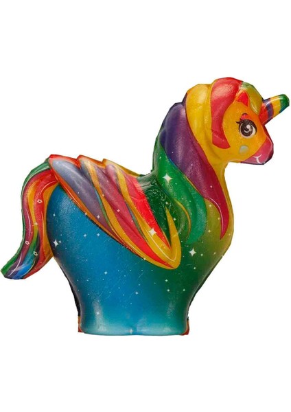 Squishy Unicorn Figürü: Kawaii Slow Rising Tek Boynuzlu At! Stres Atan Yumuşacık Oyuncak fırsatları