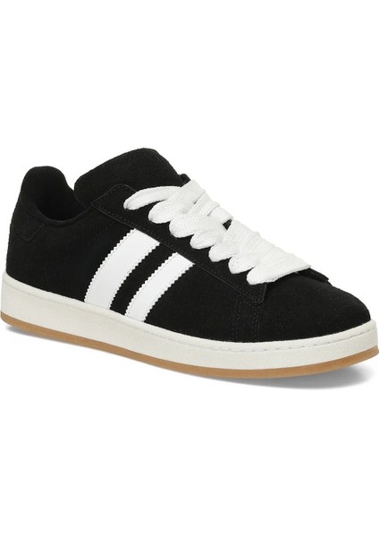 Campus 00S Tarzı Siyah Beyaz Süet Unisex Spor Ayakkabı Kalın Taban Sneaker modelleri