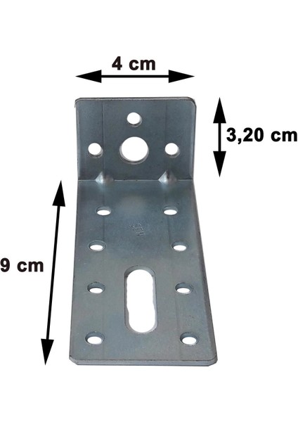 Gönye L Tipi No:11 ( 5 Adet )