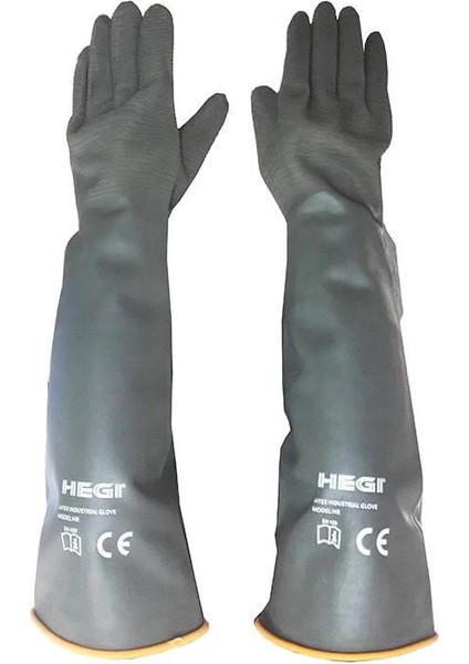 Hegi Hr Latex Endüstriyel Uzun Eldiven 55 cm