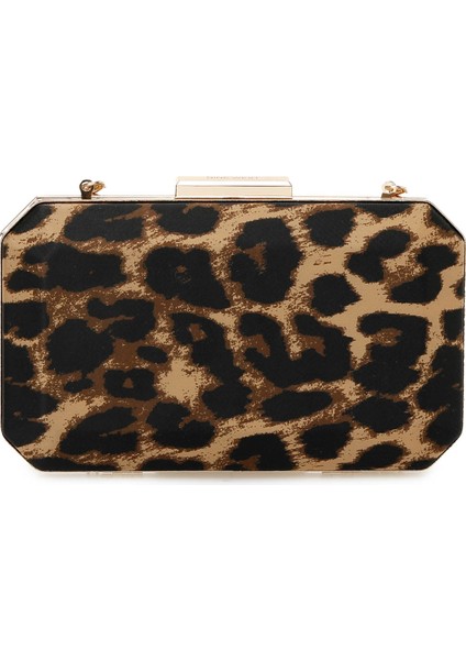 ISLA3BAG 5pr Leopar Kadın Clutch