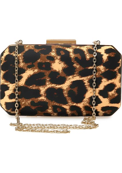 ISLA3BAG 5pr Leopar Kadın Clutch modelleri