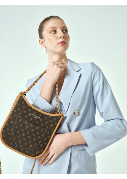 Kahve Zincirli Askılı Mıknatıs Kapamalı Kadın Çapraz Omuz Çantası - El Çantası 05PC25Y10316 fiyatları