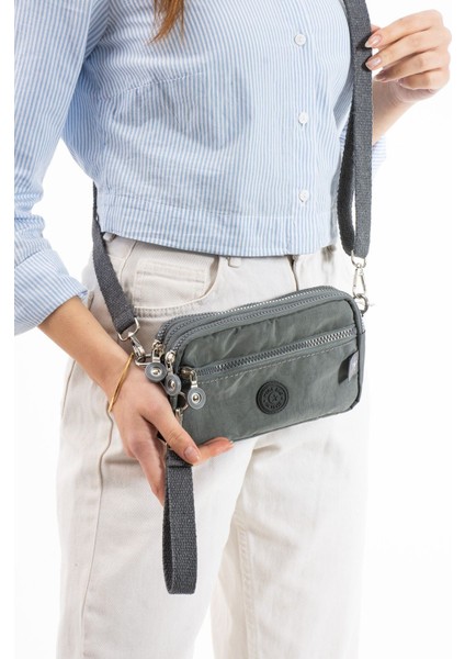 Mega Çanta Klinkır Kumaş 4 Bölmeli Boyun Askı Aparatı Kadın Omuz Çantası & El Çantası fiyatları