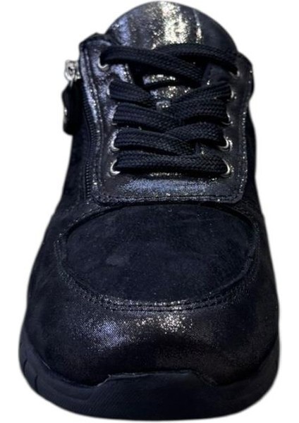 Extrafıt Geniş Kalıp Kadın Bağcıklı Fermuarlı Spor Ayakkabı S7439 fırsatları