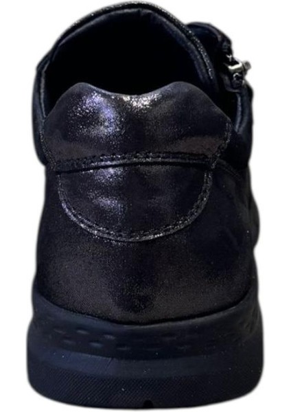 Extrafıt Geniş Kalıp Kadın Bağcıklı Fermuarlı Spor Ayakkabı S7439 indirimleri