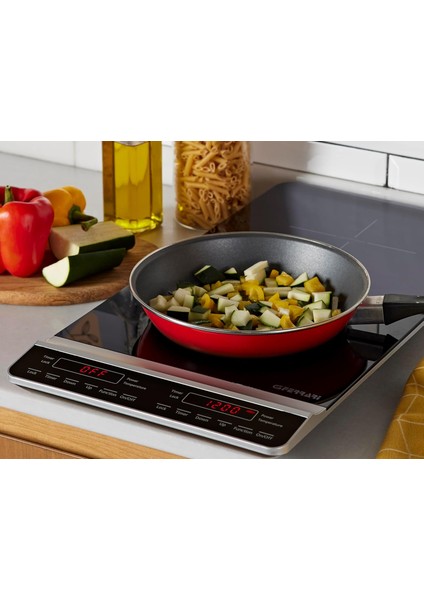 Dinamiko Deep Ikili Indüksiyonlu Ocak (G10139) - 3100 W, Ultra Ince Tasarım ve Soft-Touch Kontrol