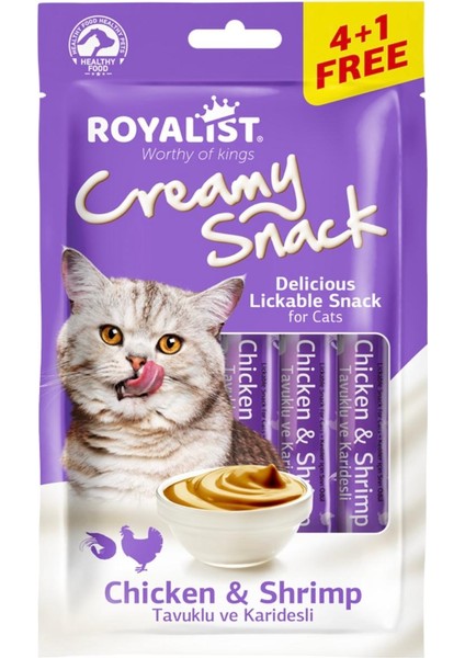 Creamy Snack Kedi Ödül Maması – 5’li Paket indirimleri