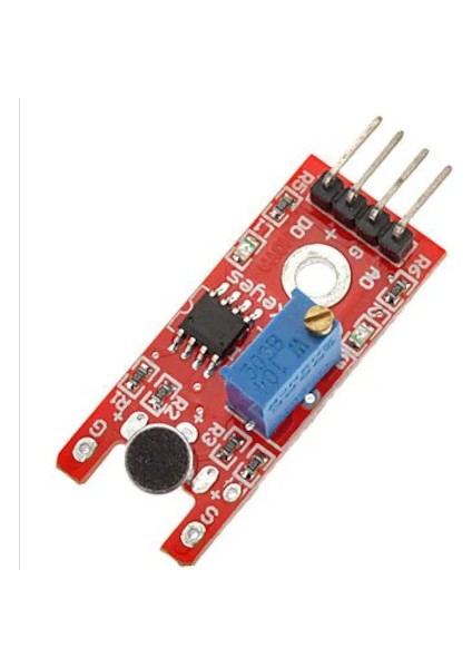 Küçük Mikrofonlu Ses Sensör Modülü