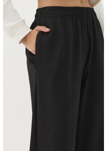 Kadın Esnek Bel Modal Touch Jogger Pantolon Siyah fırsatları