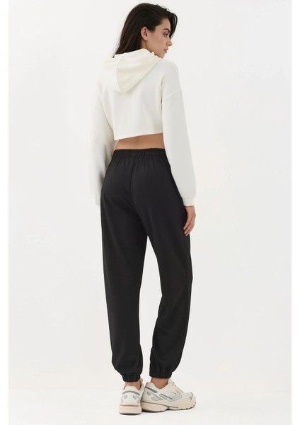 Kadın Esnek Bel Modal Touch Jogger Pantolon Siyah indirimleri