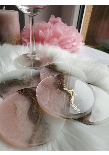 Bardak Altlığı 1adet 10 x 10 Epoksi Özel Tasarım