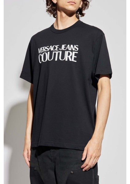 Erkek Maglıetta Serıgrafıche T-Shirt - Siyah fiyatları