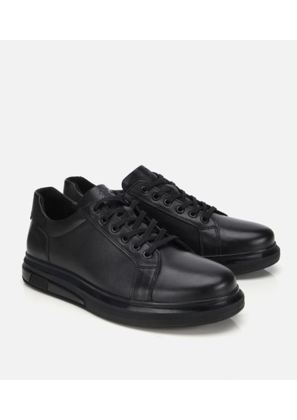 02AYH312010A100 ERKEK Deri Siyah Comfort Spor Ayakkabı fiyatları