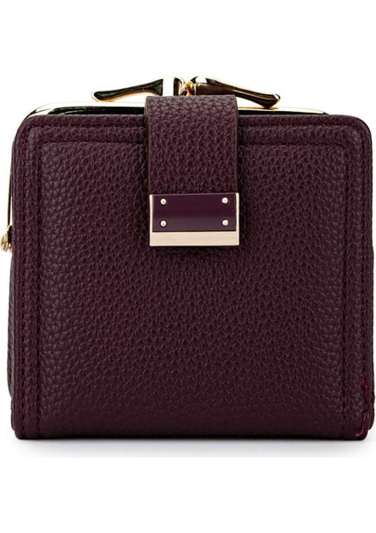 Kadın Suni Deri Bordo Cüzdan 921 27077 Bn Czdn SK25-26 Bordo modelleri