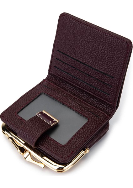 Kadın Suni Deri Bordo Cüzdan 921 27077 Bn Czdn SK25-26 Bordo indirimleri