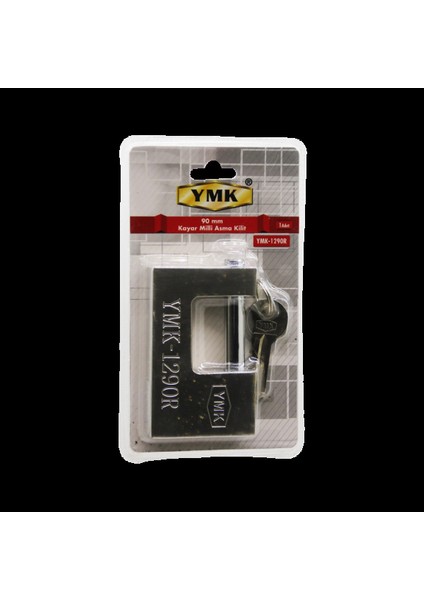 90MM Gri Kayar Milli Asma Kilit (5324)