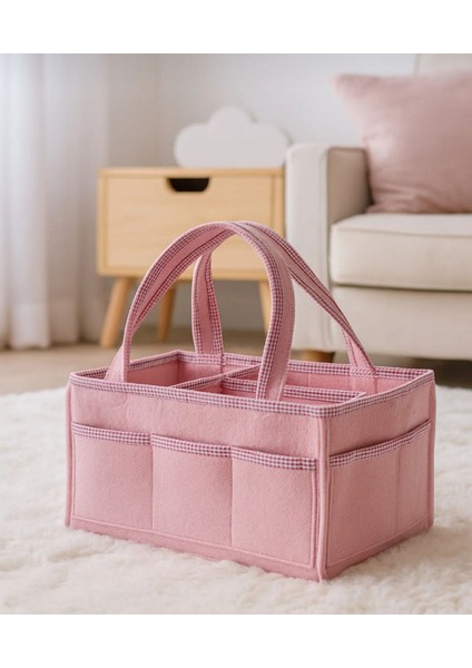 Keçe Bebek Bakım Çantası Organizer Düzenleyici Çanta modelleri