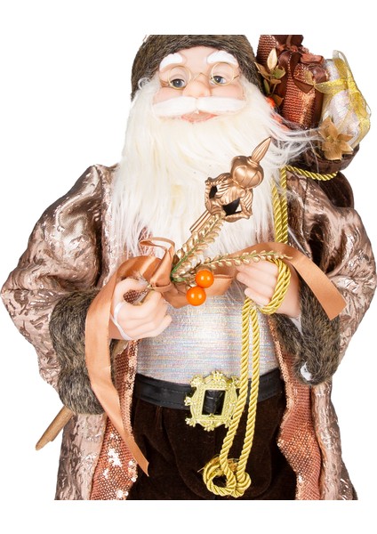 Yılbaşı Noel Baba, Asalı, Kahverengi - 32X60 cm fiyatları