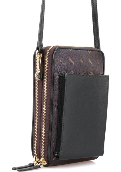 Adale Siyah Kadın Monogram Telefon Çantası fiyatları