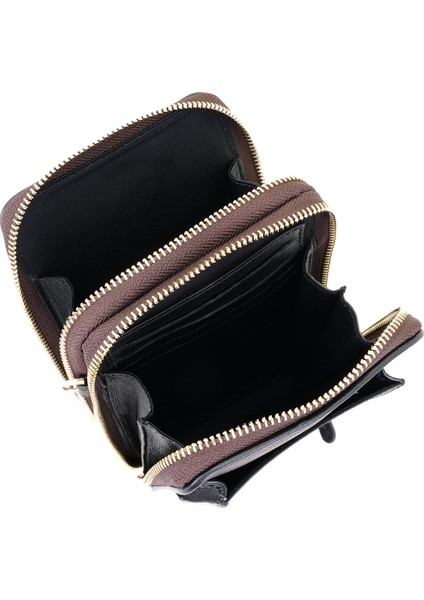 Adale Siyah Kadın Monogram Telefon Çantası indirimleri