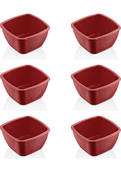 Kırılmaz Sosluk Seti 6’lı – Kahvaltılık, Reçellik, Meze ve Tatlı Servis Kabı | Isıya Dayanıklı Polikarbon Mini Kase | Ev ve Restoran Için