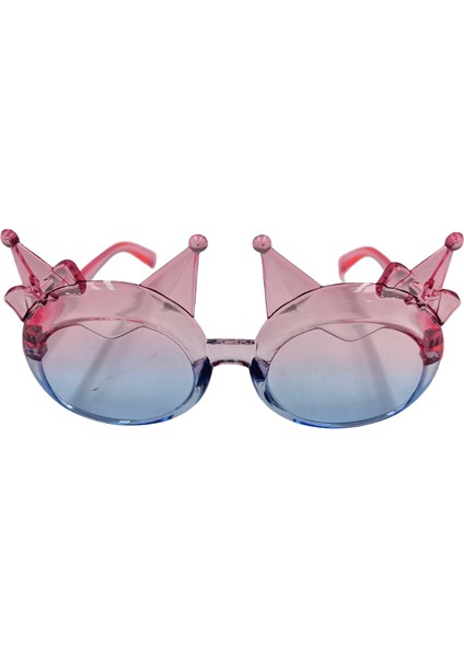Parti Gözlük Mika Parti Şapkalı Model Pembe-mavi r
