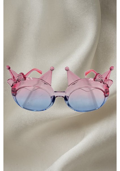 Parti Gözlük Mika Parti Şapkalı Model Pembe-mavi r